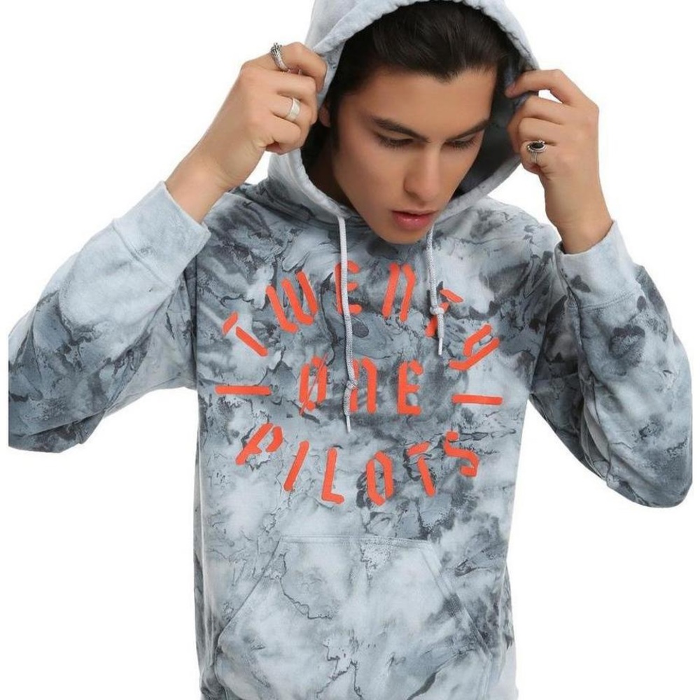 Twenty One Pilots Stencil Wash Hoodie